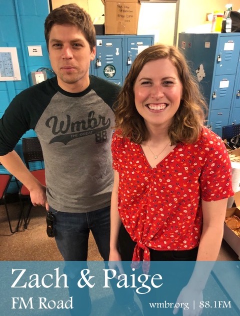 zach & paige, hosts of FM road!