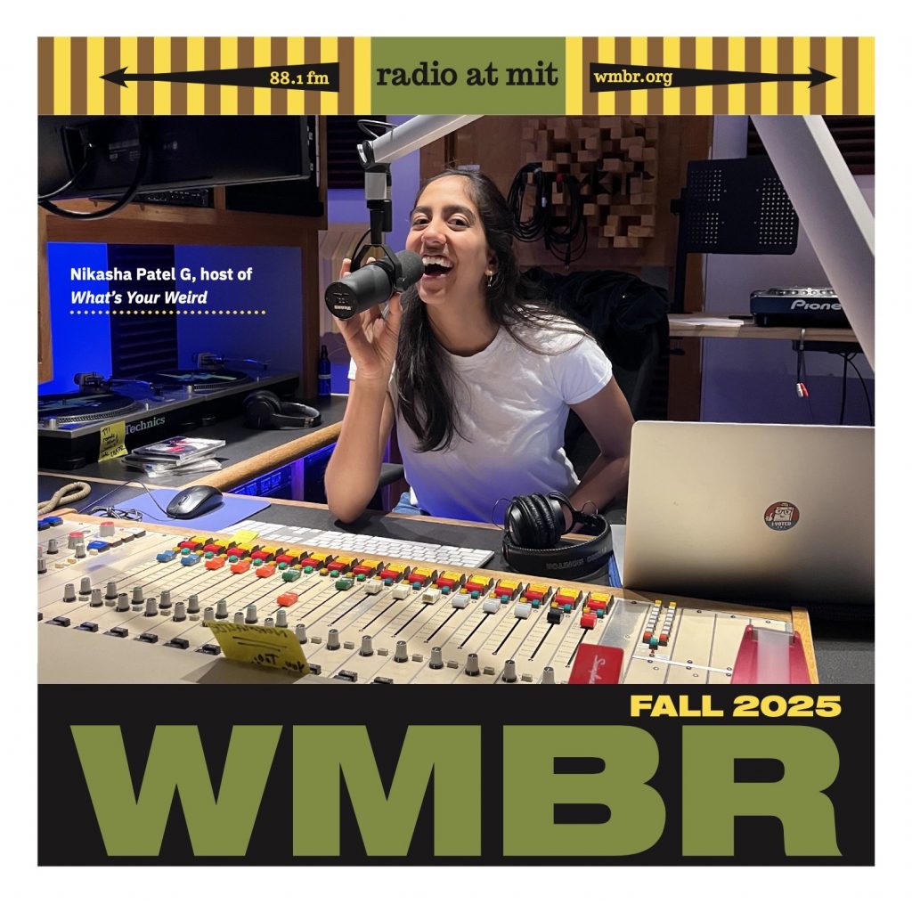 WMBR Fall 2025 Program Guide cover